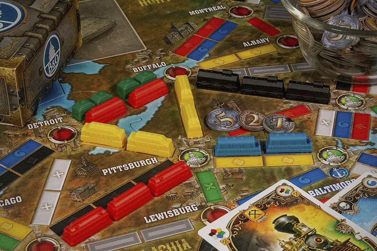 Jogo de tabuleiro Ticket to Ride