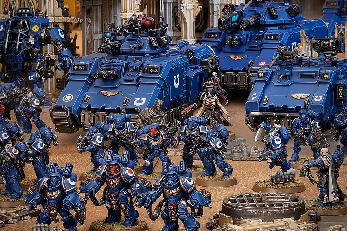 Exército de miniaturas de Warhammer 40K